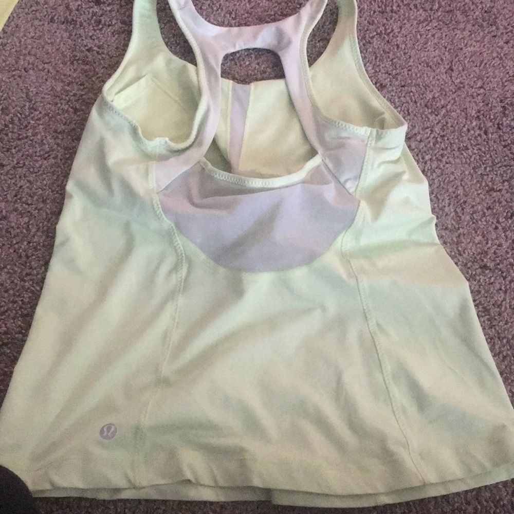Lululemon tank! Open in the back! Great condition! - Picture 3 of 4